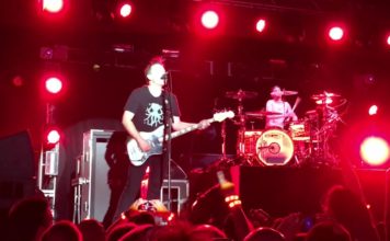Blink 182 plays a packed house at CES in Las Vegas
