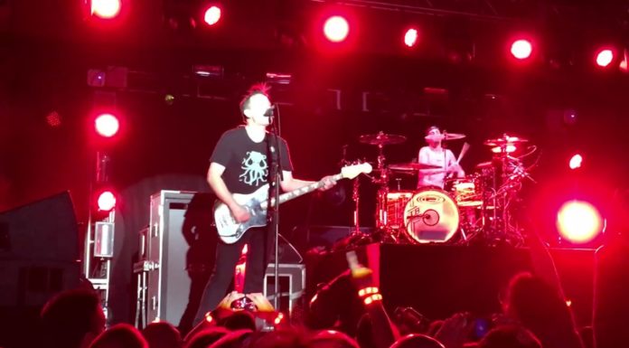Blink 182 plays a packed house at CES in Las Vegas
