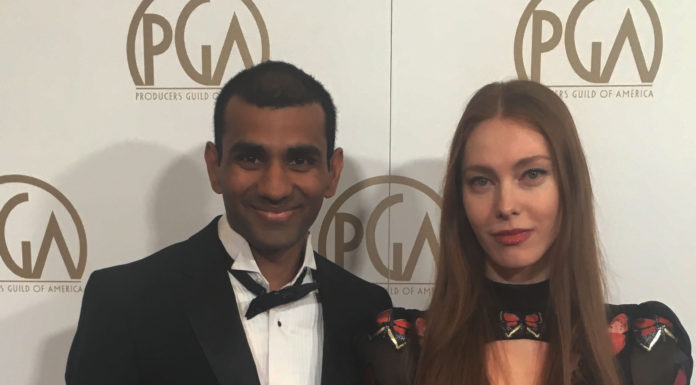 Documentary Film Producers Nitish Kannan and Alena Simone Talk About Human Trafficking at the PGA Awards