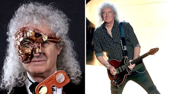 Queen’s Brian May unveils cutting-edge STEAMPUNK 3-D stereoscopic viewer