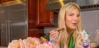 Tori Spelling joins forces with the Wunderkeks bakery Tori Spelling