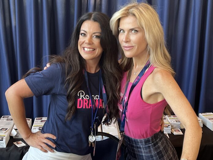 Sara Lunsford and Gabrielle Graf Palmer, co-founders of RomaDrama Live! Sara Lunsford and Gabrielle Graf Palmer, co-founders of RomaDrama Live!