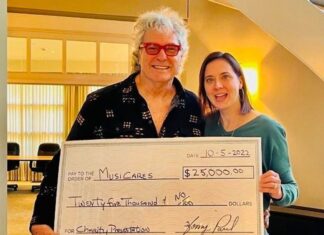 Southern rock group The Outlaws raise funds for MusiCares Henry Paul and Alicia Warwick