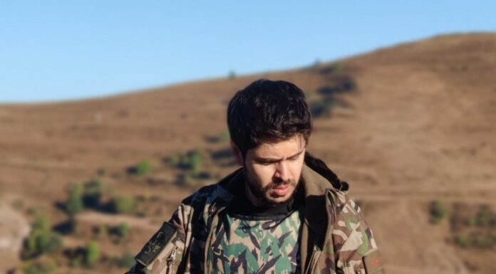 Actor and producer David Gharibyan is in border positions in Armenia David Gharibyan