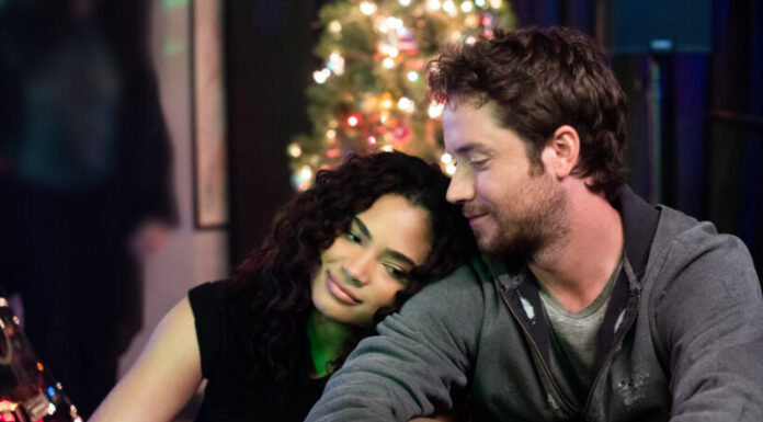 Review: Annelise Cepero and Jeremy Sumpter dazzle in ‘Holiday Harmony’ movie Annelise Cepero and Jeremy Sumpter in 'Holiday Harmony'