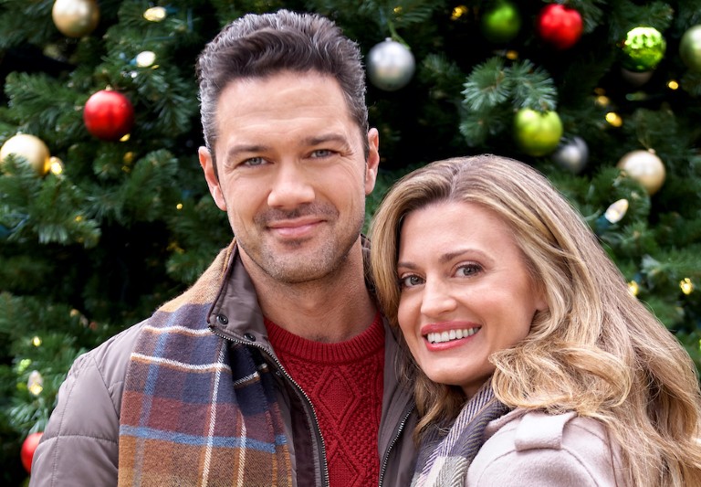 Ryan Paevey and Brooke D’Orsay in 'A Fabled Holiday' Ryan Paevey and Brooke D’Orsay in 'A Fabled Holiday'