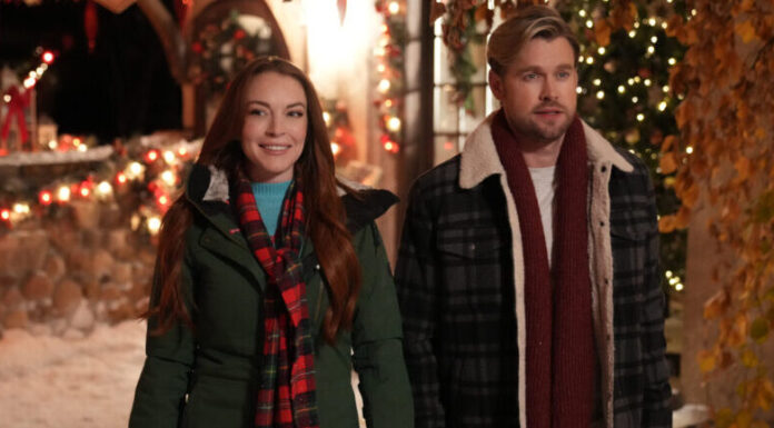 Michael and Janeen Damian talk about ‘Falling For Christmas’ Lindsay Lohan and Chord Overstreet in 'Falling for Christmas'