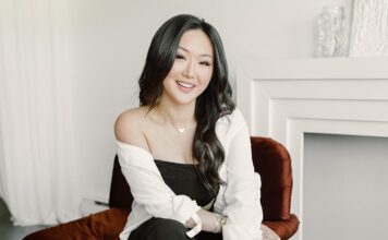 Content Creator and CEO Vanessa Lau’s Number One Tip for Getting a Seat at the Table Vanessa Lau sitting and smiling
