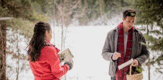 Review: ‘The Christmas Retreat’ is a neat new film on UPtv Rhiannon Fish and Clayton James in 'The Christmas Retreat'