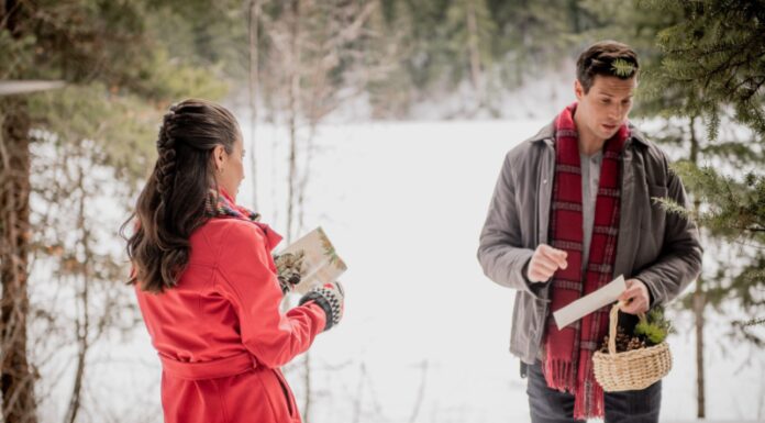 Review: ‘The Christmas Retreat’ is a neat new film on UPtv Rhiannon Fish and Clayton James in 'The Christmas Retreat'