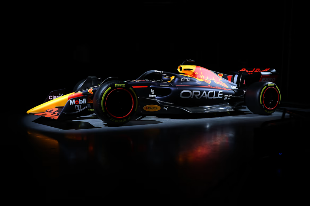 The RB18, Oracle Red Bull Racing's newest team car. 