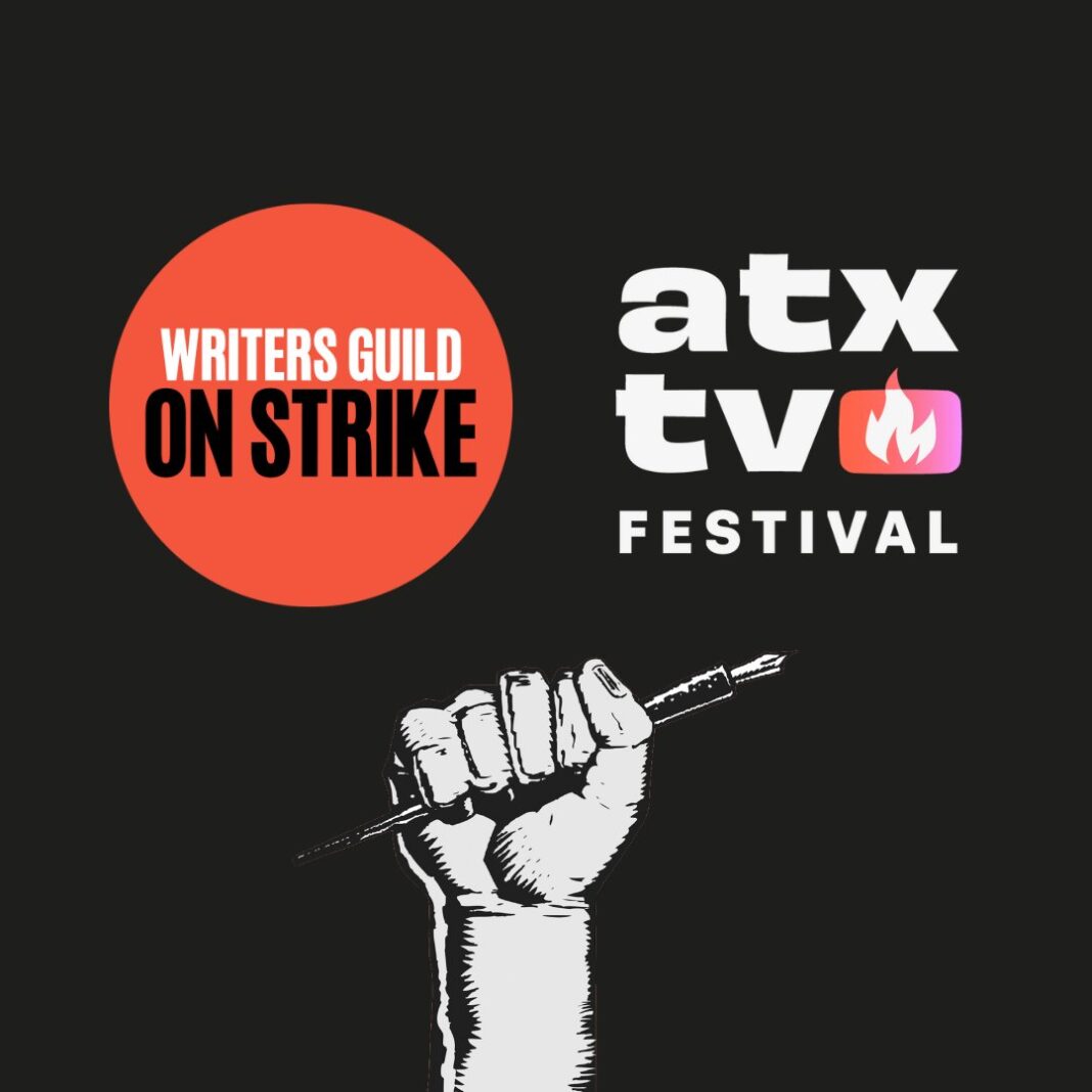 ATX TV Festival WGA Strike panel True Hollywood Talk