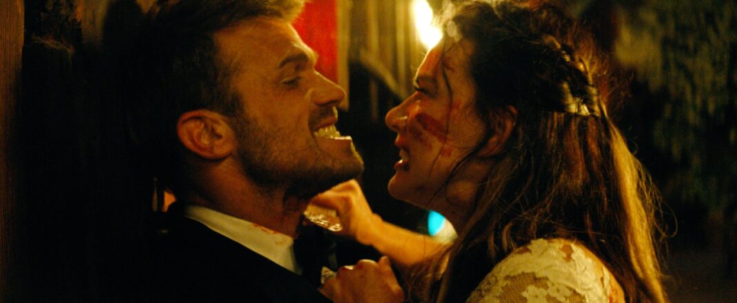 Cam Gigandet and Natlie Burn in 'Til Death Do Us Part.'