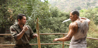 Scott Adkins and Marko Zaror in 'Savage Dog'