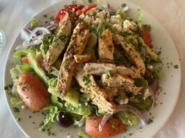 Review: The Great Greek Restaurant is a gem in Sherman Oaks, California The Blue Mediterranean Salad at The Great Greek