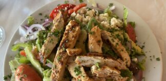 Review: The Great Greek Restaurant is a gem in Sherman Oaks, California The Blue Mediterranean Salad at The Great Greek