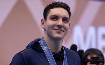 World champion swimmer Jack Alexy is featured on Power 98.5 Satellite Radio World champion swimmer Jack Alexy