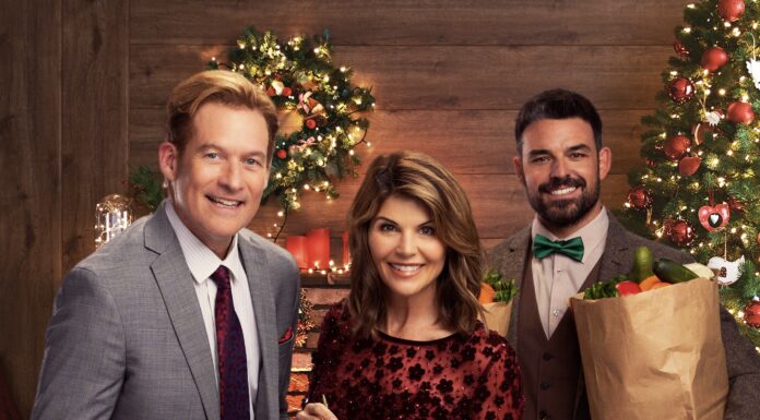 Review: ‘A Christmas Blessing’ is a blissful new Great American Family holiday movie James Tupper, Lori Loughlin and Jesse Hutch in 'A Christmas Blessing'