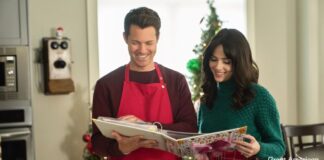 Review: ‘Our Christmas Wedding’ is a pleasant new Great American Family film Drew Seeley and Holly Deveaux