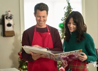 Review: ‘Our Christmas Wedding’ is a pleasant new Great American Family film Drew Seeley and Holly Deveaux