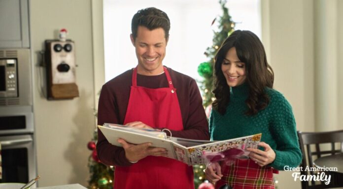 Review: ‘Our Christmas Wedding’ is a pleasant new Great American Family film Drew Seeley and Holly Deveaux