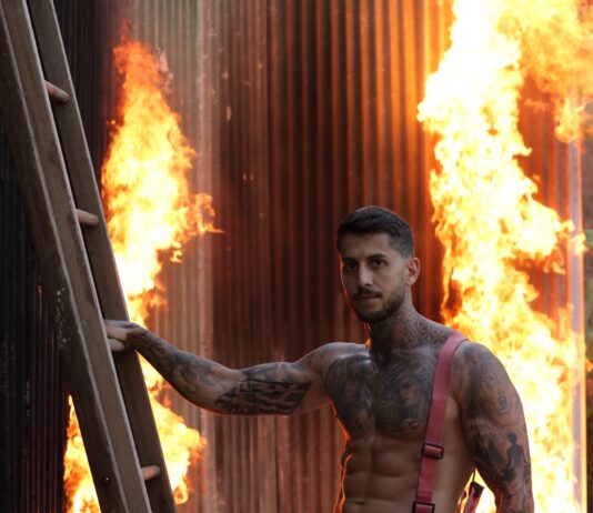 Steven Giannopoulos talks about the 2024 Australian Firefighters Calendar Firefighter Steven Giannopoulos