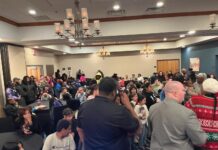 Dr. Khalilah Camacho-Ali and Bubba Almony host a Toy Drive in Salisbury, Maryland Photo Credit: Bubba Almony