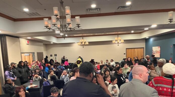 Dr. Khalilah Camacho-Ali and Bubba Almony host a Toy Drive in Salisbury, Maryland Photo Credit: Bubba Almony