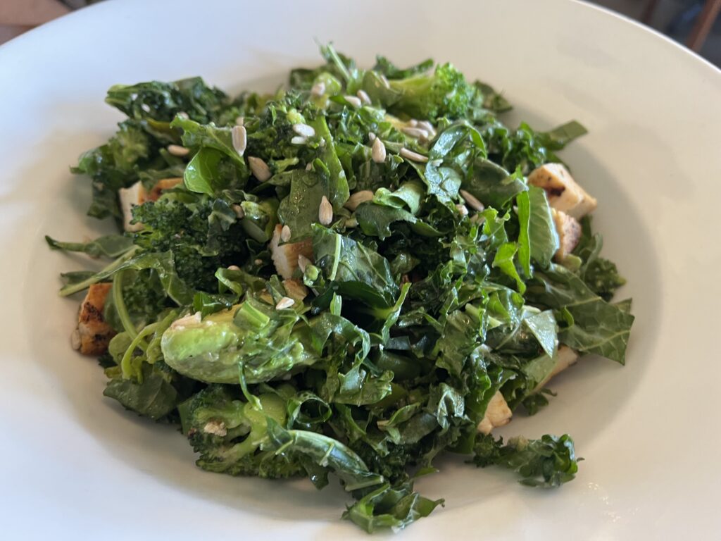 Power of Green Salad at Hugo's