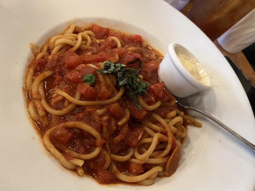 Spaghetti with Marinara Sauce