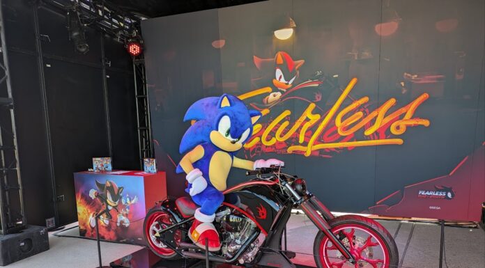 That Time Sonic the Hedgehog Waved the Checkered Flag at COTA – and Everyone Loved It