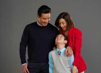 Mario Lopez and Courtney Lopez Star to star in a new holiday film on Great American Family Mario Lopez, Courtney Lopez, and Dominic Lopez
