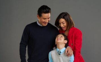 Mario Lopez and Courtney Lopez Star to star in a new holiday film on Great American Family Mario Lopez, Courtney Lopez, and Dominic Lopez