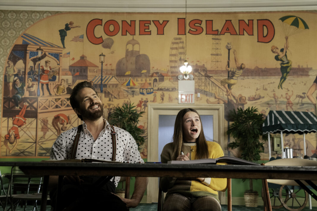 Ryan Reynolds and Cailey Fleming in 'IF'