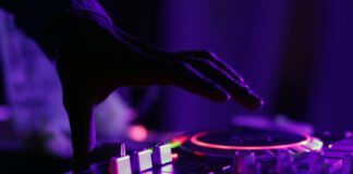 DJ at work