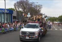 Mister Universe Organization is spotlighted in the 2024 WeHo Pride Parade Mister Universe Organization float at the 2024 WeHo Pride Parade