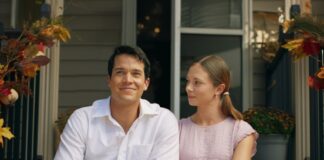 Jack Schumacher and Mia Pollini in 'The Engagement Plan'
