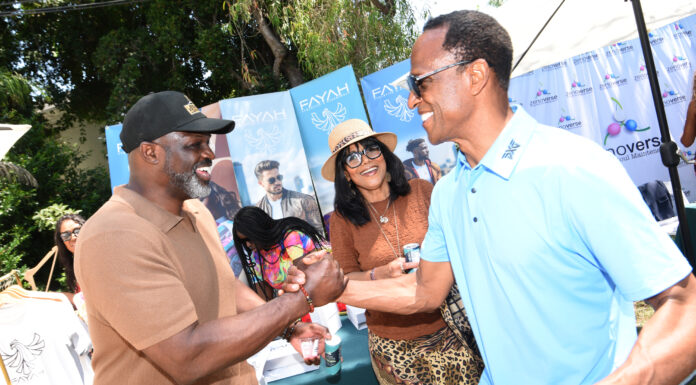ECOLUXE Lounge Returns for 2024 ESPY Awards, Olympic Icons Willie Gault, Marcellus Wiley Attend True Hollywood Talk attends Debbie Durkin's ECOLUXE Lounge during 2024 ESPYs weekend.