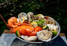 Psaraki is the quintessential Greek restaurant in Brooklyn to celebrate National Lobster Day Seafood Tower at Psaraki