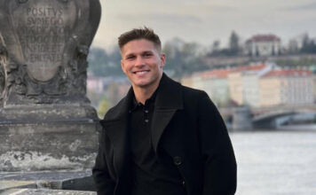 Chris Bednarik of Slovakia talks about competing for Mister Universe Chris Bednarik