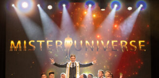 ‘Mr. Ireland’ Patrick Callahan is crowned the first-ever Mister Universe in Los Angeles Patrick Callahan winning Mister Universe