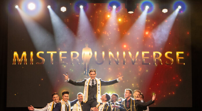 ‘Mr. Ireland’ Patrick Callahan is crowned the first-ever Mister Universe in Los Angeles Patrick Callahan winning Mister Universe