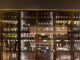 Blu on the Hudson partners with Napa Valley’s Schramsberg Vineyards and J. Davies Wineries Wine wall of Blu on the Hudson