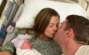 Ryan Murphy and wife Bridget celebrate the biggest gold medal in their lives: a baby girl Ryan Murphy and wife Bridget welcome baby girl