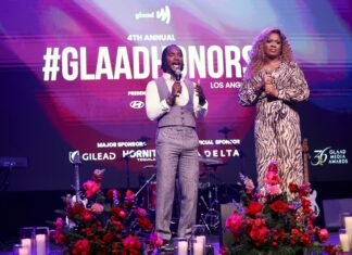 GLAAD hosts its fourth annual #GLAADHonors event, recognizing LGBTQ Black & Brown leaders in entertainment, advocacy, and journalism Scott Evans and Shar Jossell attend 2025 #GLAAD Honors at The Fonda Theatre on March 26, 2025 in Los Angeles, California