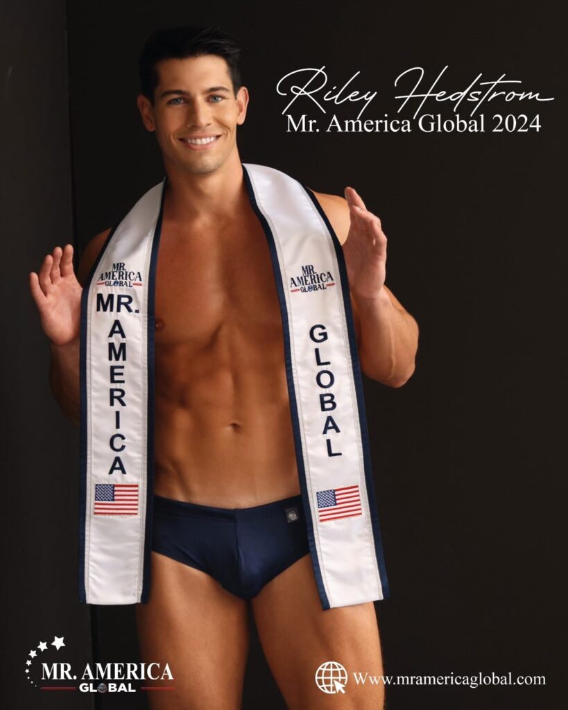 Riley Hedstrom — 2024 Mr. America Global.