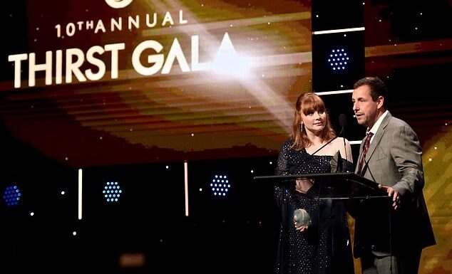 Los Angeles residents and Thirst Project join forces to help combat the global water crisis Adam Sandler and Bryce Dallas Howard