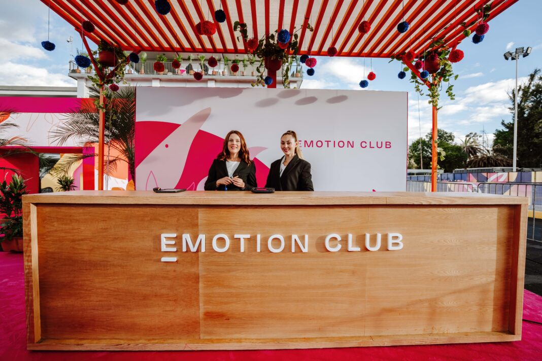Formula E shows Emotion Club booth