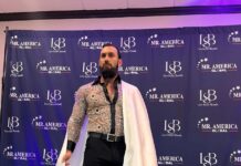 Chatting with Christopher Ash of Florida in the 2025 Mr. America Global competition Christopher Ash of Florida