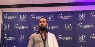 Chatting with Christopher Ash of Florida in the 2025 Mr. America Global competition Christopher Ash of Florida